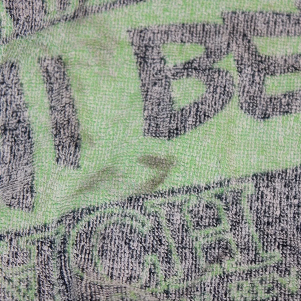 Miami Beach Neon Green & Black Beach / Travel Towel